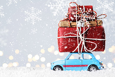 Доставка веселящего газа на Новый год