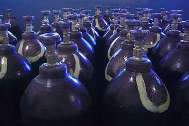 Замена баллона 5 литров закиси азота